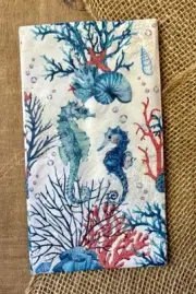 G-005 Seahorse Nautical Design Paper Napkins Decoupage Junk Journal Crafting