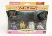 Calico Critters Pickleweeds Hedgehog Family 4 Posable Figures Pack EPOCH ~ NEW