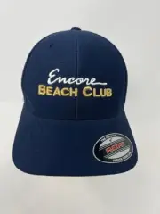 NWT - Encore Beach Club Wynn Nightlife Las Vegas FlexFit Fitted Hat Baseball Cap