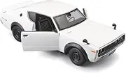 Die-cast Exquisite 1:24 1973 for Nissan Skyline 2000GT-R KPGC110 Simulation Alloy Car Model Die-cast Miniature Vehicle Model Miniature Vehicle