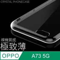 在飛比找PChome24h購物優惠-【極致薄手機殼】OPPO A73 5G 保護殼 手機套 軟殼