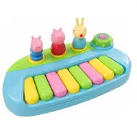 在飛比找momo購物網優惠-【Peppa Pig 粉紅豬】粉紅豬小妹-公仔鋼琴組