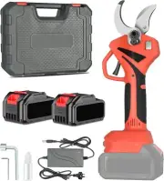 HOLDPEAK Electric Pruning Shears Cordless 40mm Branch Pruner with Batteries