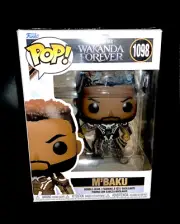 NEW! Funko POP! "Wakanda Forever" BOBBLE-HEAD "M'BAKU #1098" NIB