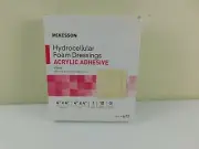 8 McKesson 4672 Hydrocellular Foam Dressings, Acrylic Adhesive 6x6 Dressing NIB