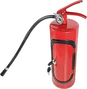Fire Extinguisher Wine Cabinet Creative Metal Wine Storage Box for Men Firemen Present Elegant and Liquor Holder for Holiday Celebrations