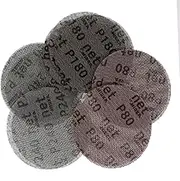 Mesh Sanding Discs 25PCS 5 Inch 125mm Mesh Dust-Free Anti-Blocking Hook&Loop Round Abrasive Sandpaper 80-320 Grit(320Grit)