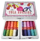 Aurifil Tula Pink Sunrise Thread Collection 50wt 20 Small Spools