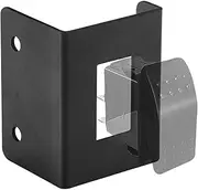 12v Rocker Switches, Alloy Mounting Plate, Automotive Replacement Bracket, Sturdy Construction, Easy Installation, 1 Piece, Black, Ideal for Trucks, Trailers, and Buses