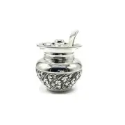 925 Sterling Silver Ghee Pot / Ghee Dani
