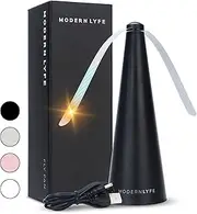 Fly Fans for Tables by ModernLyfe - USB or AA Battery Powered - Fly Swatter for Outdoor Dining Or Food at Parties, Restaurants, Outdoor Table, Fly Spinner, Keep Flies Away (1 Pack - Black)