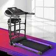 Everfit Treadmill Electric Treadmills with 400mm Running Belt, Folding Walking Pad Foldable Machine Exercise & Fitness Equipment, with up to 14km/h Speed and Massager for Home Gym Workout Black