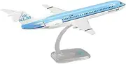 Replica Pre-Build Aircraf Diecast Metal1:100 Scale for Royal Dutch Replica Alloy AirplanesModel Adult Boy Enthusiasts Collection Collection Gift Display