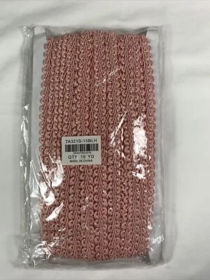 Gimp Braid Trim 3/8 inch wide- Pink