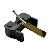 For M75 M75ED M75-6S DUAL N75 TYPE2 Transparent Diamond Stylus Needle Phonogrraph Turntable Accessories Black