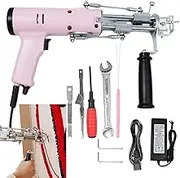 Tufting Guns Machine | Starters Kit for Cut and Loop Pile Tufting Machine with 360° Handle - 2-in-1 Tufting Machine with 360° Handle and 5-40 Stitches/Second, Rug Tufting, Flocking Zankie
