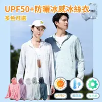 在飛比找momo購物網優惠-【South Life】UPF50+防曬冰感冰絲衣 - 男款