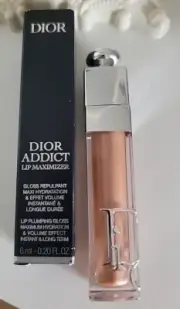 Dior Addict Lip Maximizer Plumping Gloss 016 Shimmer Nude 0.2oz/6ml