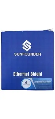 SunFounder Network Expansion Board Ethernet Shield For Arduino UNO R3 Mega 2560