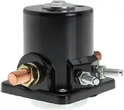 Starter Solenoid Fits for Johnson Evinrude OMC Outboard Motor, Replaces 47886 47886T 1938M 380095 383622 389398 389493 395419 582708 586180, 1PC, Black Color