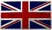 FL104 UK Men's Enamel Union Jack England British Flag Belt Buckle Fits 1.5"