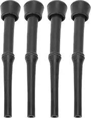 4 Pcs Milking Machine Liners,Black Rubber Milking Liners for Efficient and Safe Cow Milking | Ideal for Professional Milkers and Large-Scale Farms
