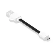 2PCS 2.4A Micro USB Small Portable key Chain Fast Charging Data Cable For Xiaomi Redmi 7A Redmi 6Pro Huawei VIVO BLACK COLOR