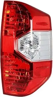 Car Rear Tail light ，Compatible for Toyota Tundra 2014-2020 Brake Lamp Driving Lamp Turn Signal Light Accessories With Bulb(1pcs for left)