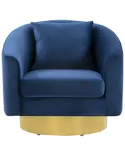 Safavieh Couture Joaquin Swivel Barrel Chair