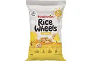 Healtheries Rice Wheels Cheese Multipack Gluten Free Lunchbox Snacks 21g X 6 Pack