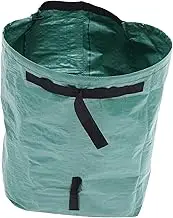ibasenice Large Capacity Gardening Bag Reusable Dustpan Type Leaf Collector for Efficient Cleanup for Lawn Waste Garden Refuse Reinforced Carry Handles for Easy