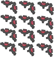COMPUKAS 100pcs Halloween Mini Erasers Cute Rubber Bat Shaped Pencil Erasers for Classroom Rewards Party Favors Goody Bag Fillers Bulk Supplies