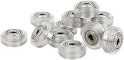 NMNCBNTKGD Socket Set Hand Tools Idler Pulley Wheel Plastic Transparent Passive Bearing Wheels Printer Parts Set Tool Tool Set