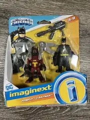 Fisher-Price Imaginext DC Comics Super Friends Firefly and Batman Figures