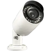 KJM C30 Waterproof Outdoor Marine Grade Mini Bullet Security Camera 800TVL, Whit