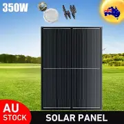350W 12V Solar Panel Mono Caravan Home Off Gird Battery Charging Power 350 Watt