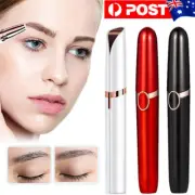 Electric Eyebrow Trimmer Flawless Brows Finishing Touch Hair Remover LED Au