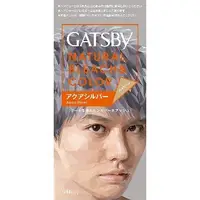 在飛比找Yahoo!奇摩拍賣優惠-GATSBY 無敵顯色染髮霜(水漾銀灰) 第一劑35 g第二