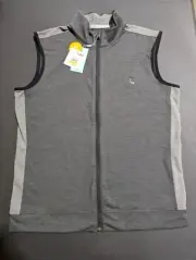 NWT MEN'S PUMA CLOUDSPUN T7 VEST, SIZE: M, COLOR: BLACK/QUIET SHADE (M5)