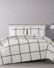 Truly Soft Kurt Windowpane Comforter Set