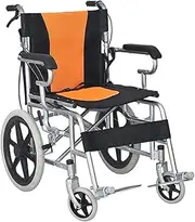 Wheelchairs Aluminum for Adults, Foldable Transport Wheelchair Medical Rehab Chair For Transporting And Storage Multifunctional Nursing Wheelchair 200kg Weight Capacity