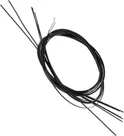 GLSTOY 8pcs Guitar Edge Strip Abs Material Decorative Binding for Guitar Edging Purfling Strips