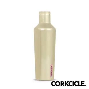 【美國CORKCICLE】Unicorn Magic系列三層真空易口瓶/保溫瓶470ml-香檳金