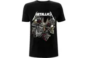 Metallica Unisex Adult Skull Moth T-Shirt (Black) - UTRO250