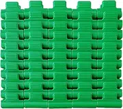 50 Pcs Greenhouse Clamps, 8mm Garden Hoops Clips, Plant Film Row Cover Netting Tunnel Hoop Frame Shading Net Rod Clip for Season Plant Extension Support