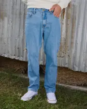 [Rip Curl] Rip Curl Men's Classic Surf Denim Pants in Salt Blue Size 34 34 Salt Blue