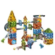 NNEOBA Magnetic Building Blocks with Marble