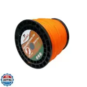 FUSIHWA Heavy Duty Supertwist Trimmer Line,String Trimmer Line .120" by 3.0-P