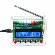 DIY Electronics Kits RDA5807 FM Radio-Receiver 5W Amplifier Audio Indicator