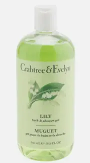 Crabtree & Evelyn LILY Bath & Shower Gel 16.9 oz